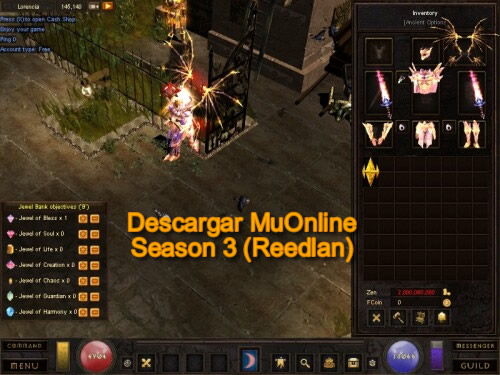 Descargar MuOnline Season 3 (Reedlan)