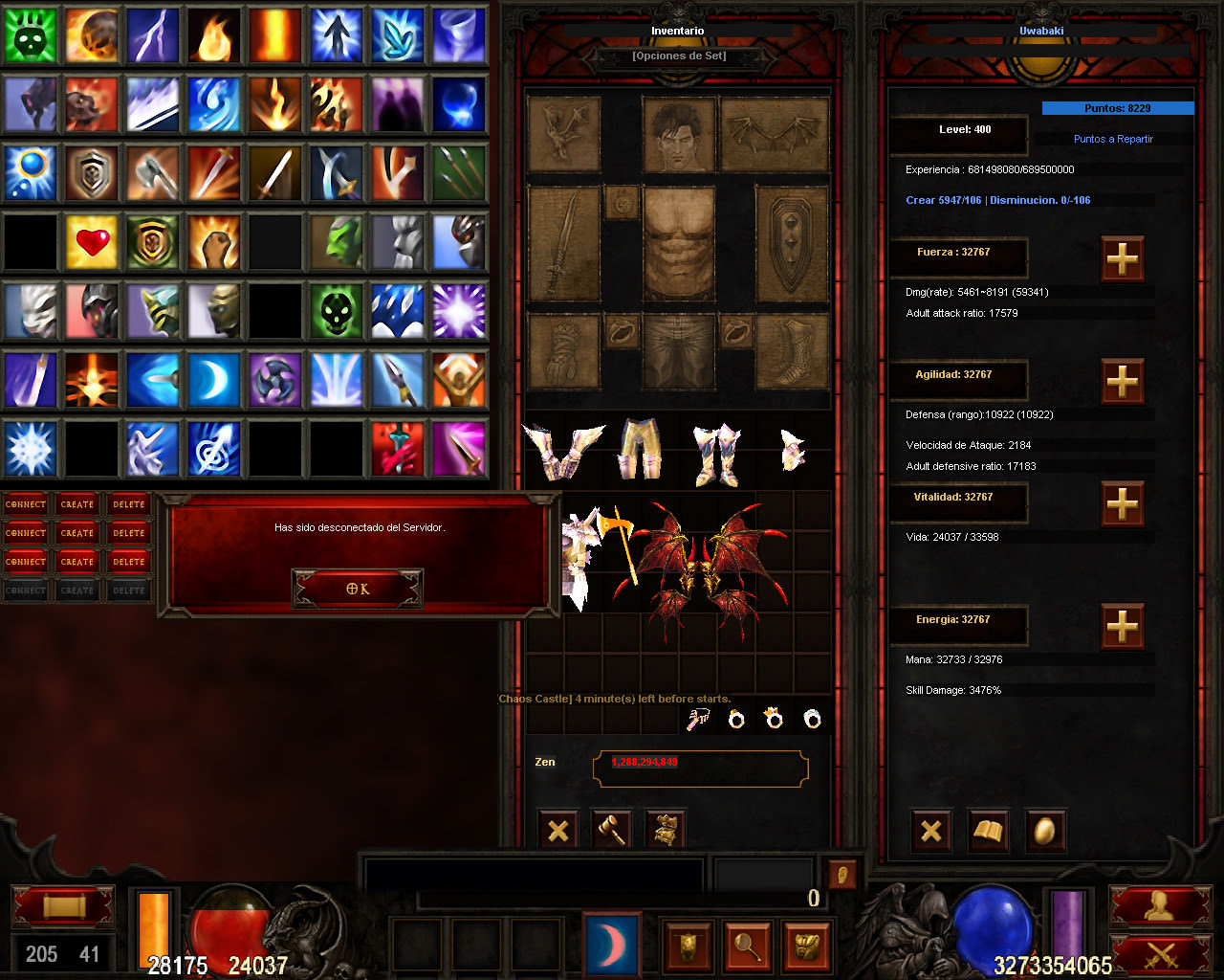 Nueva Interfaz de Diablo 3 Para MuOnline Season 6