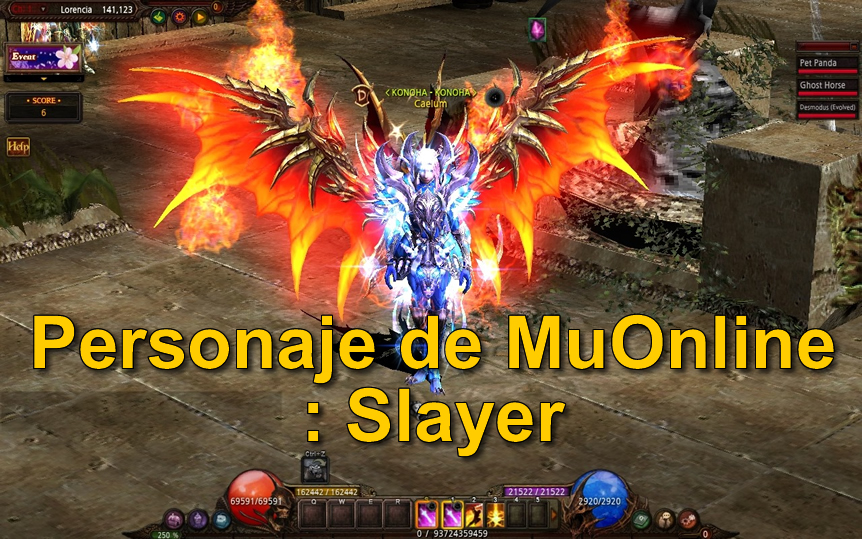 Personaje de MuOnline: Slayer