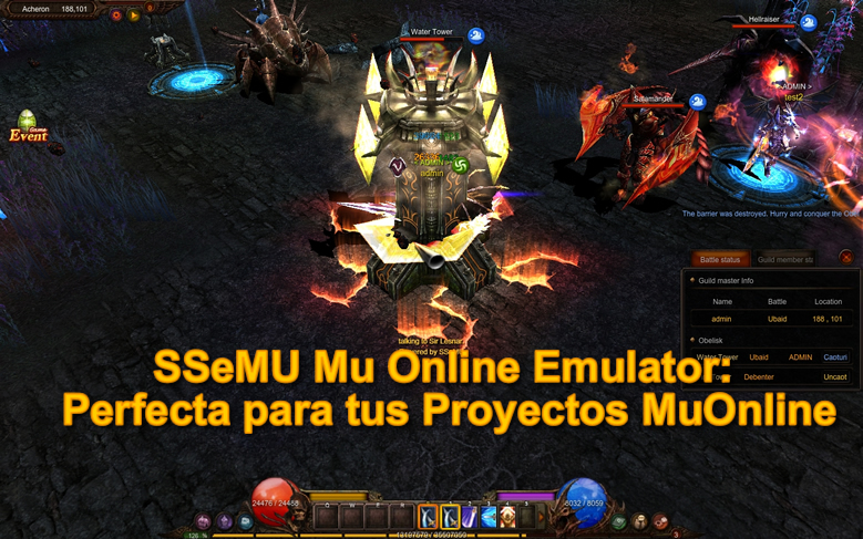 SSeMU Mu Online Emulator: Perfecta para tus Proyectos MuOnline