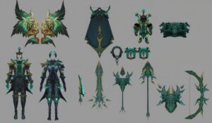 Mega KIT RUINED + RENDER PREMIUM