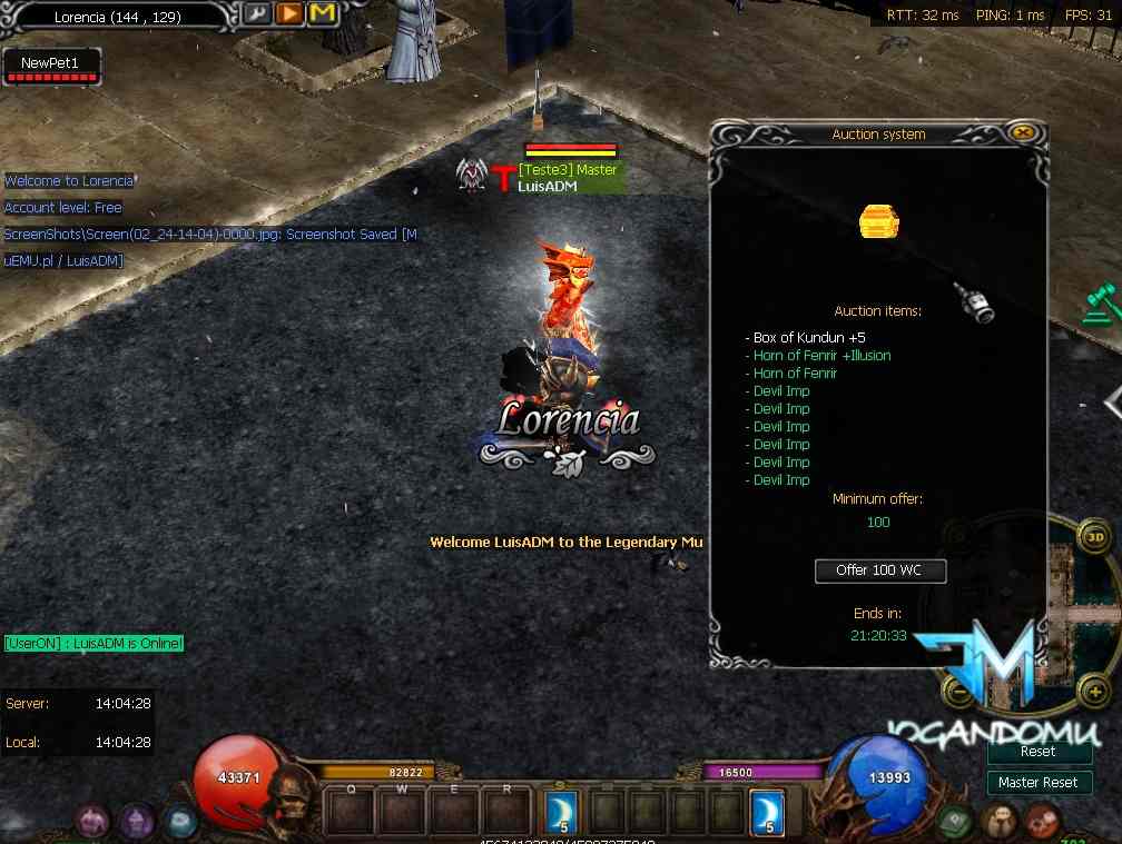 MuServer Season 6 Premium (Update 31) by Louis (Actualizado)